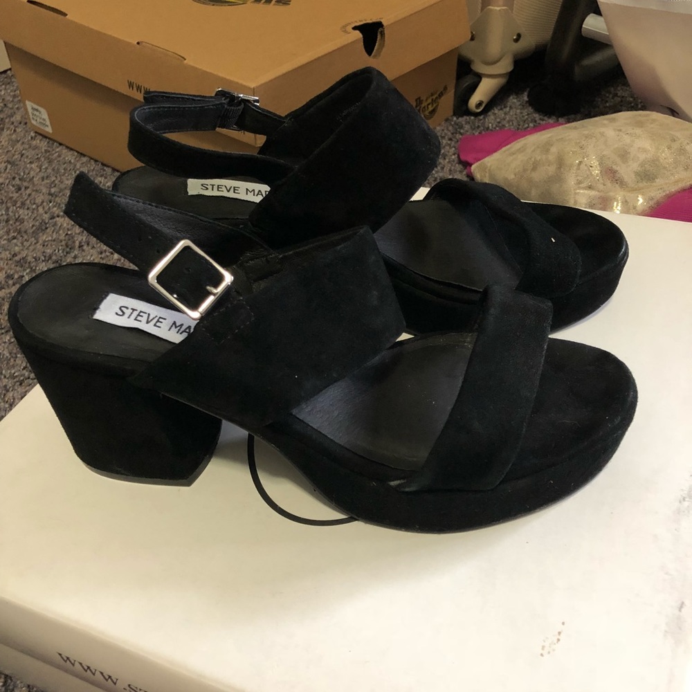 Steve Madden block heel sandals